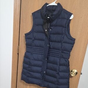 Weatherproof Dark Blue Quilted Vest